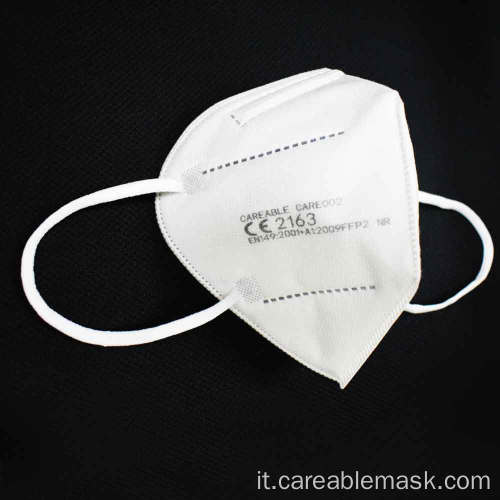 Maschera FFP2 EN149 CE2163 Tessuti non tessuti